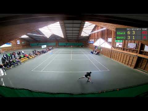 Ethan (5/6) vs Martin (5/6) - Final Tournoi International du Vexin-Thelle - 2ème set - 05/02/2020