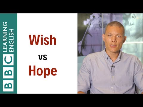 【BBC1分英語】七夕！願い事してみよう！WishとHope の違いと使い方！（Wish vs Hope - English In A Minute）