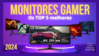 ????TOP 5 MONITORES GAMER 2024 Desvendando os melhores para você! ????????