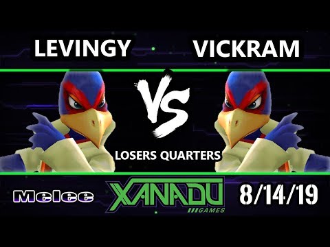 Smash Melee Tournament - Vickram (Falco) Vs. Levingy (Falco) S@X 315 SSBM Losers Quarters