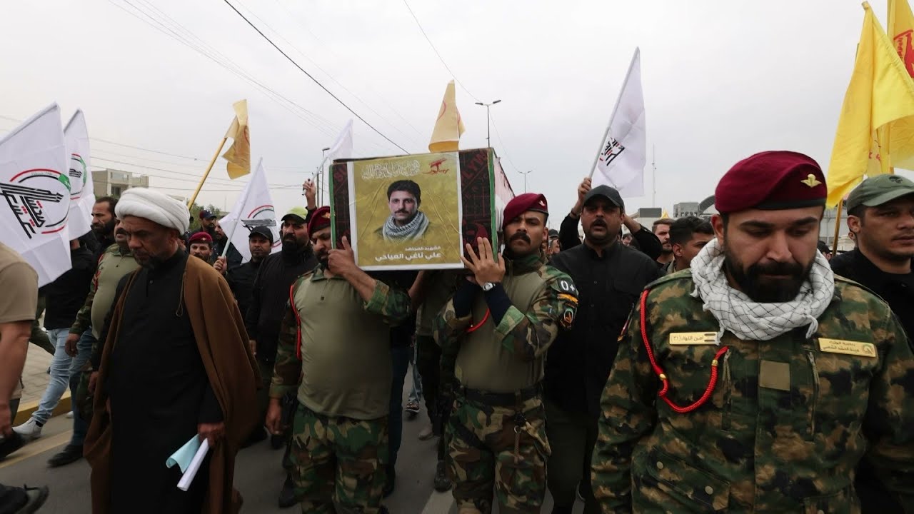Video | Funeral of member of pro-Iran Iraqi group killed in strike | AFP