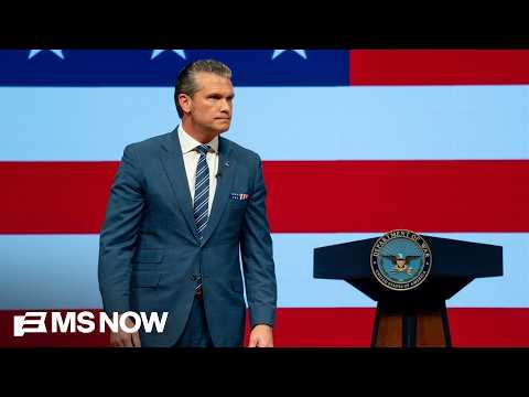 ‘Focused on all the WRONG things’: Hegseth SLAMMED for using slur during major speech