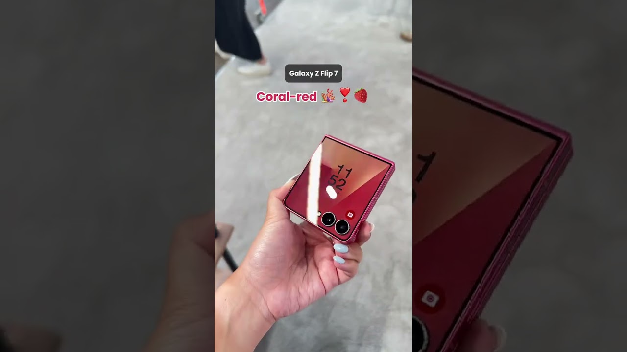 Samsungs New Galaxy Z Flip7 and Flip7 FE Colors