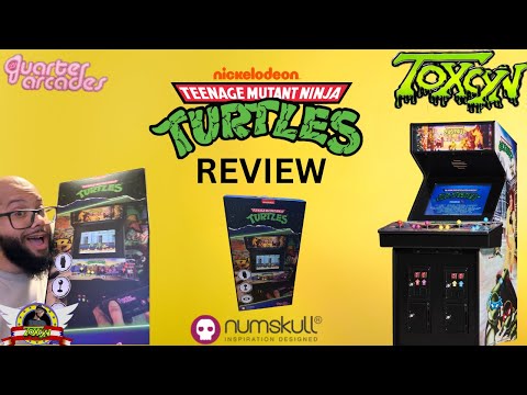 Numskull Quarter Arcade Teenage Mutant Ninja Turtles Review 2025!