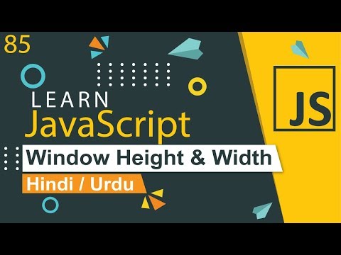 JavaScript Introduction Tutorial in Hindi Urdu