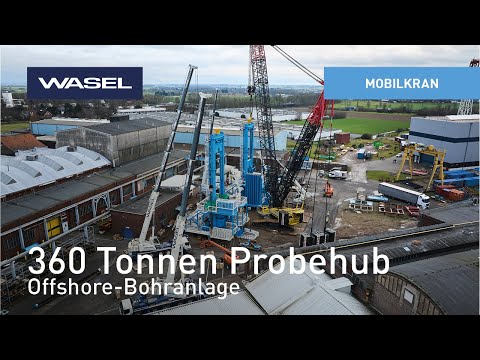 360 Tonnen Probehub einer Offshore-Bohranlage