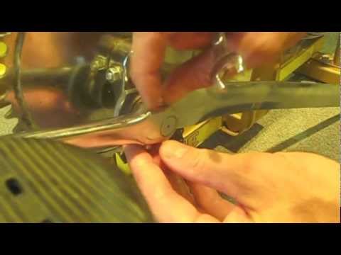 Removing a wedge pin & cotter crank