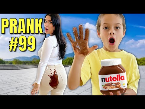 100 Pranks on Mom in 24 Hours (Kids Take Advantage)