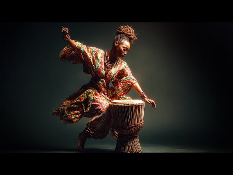 African Tribal Drum Ritual ⚠️ Shamanic Healing Music for Meditation & Spiritual Journey