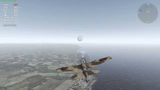 [1.43.7.32] Spitfire Перемещение по оси рыскания рывками [aces 2014 10 13 19 50 15 33]