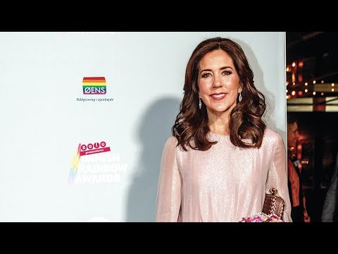 Kronprinsse Mary ankom i italiensk design til stor prisfest