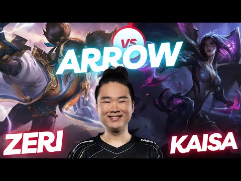 ARROW | ZERI VS KAISA | ADC GAMEPLAY | Patch 13.17 / Season 13 | #LeagueofLegends