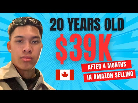 Amazon FBA Canada Success Story:   Canadian Amazon Seller's $39K Monthly Sales in 4 Months