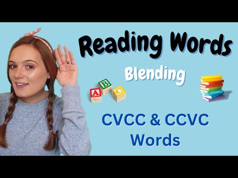 Learn to Blend CVC Words with Phonics Alphabet Sounds for Kids British Teacher