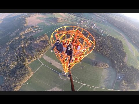 Climbing a 363m Radio Tower in Germany-GYK