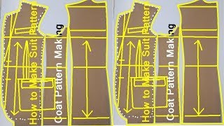#Pattern making "suit pattern making" "pattern making" "jacket patterns"How to make coat pattern
