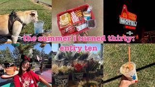 THE SUMMER I TURNED THIRTY.  ENTRY TEN: apt reset, disney day, nieces game, surprise for bestie