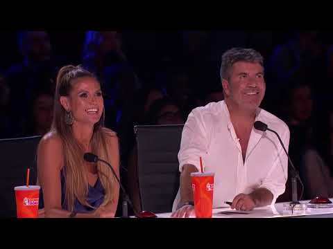 Demian Aditya  Escape Artist Attempts Death Defying Stunt   America’s Got Talent 2017