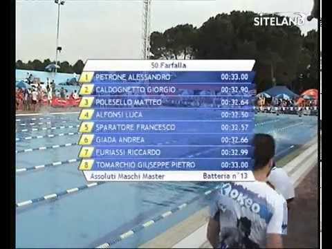 Serie 13 dei 50 Farfalla  Assoluti Maschi Master - 12 MEMORIAL ANDREA BETTIOL