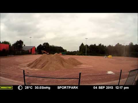 Sparkassen - Sportpark VfL Mennighüffen Bautagebuch Tag 3