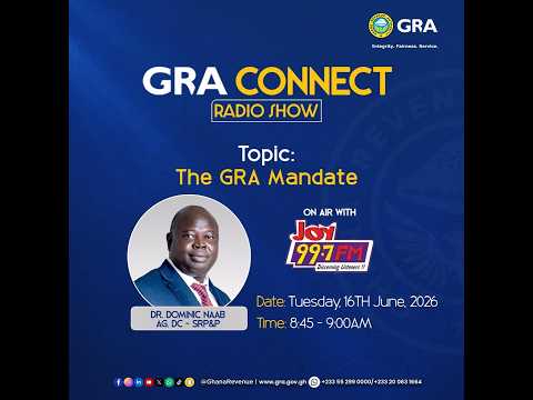 GRA Connect Radio Show EP1: The GRA Mandate