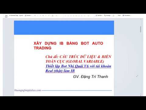 Setup Real IB Bot Auto Trading