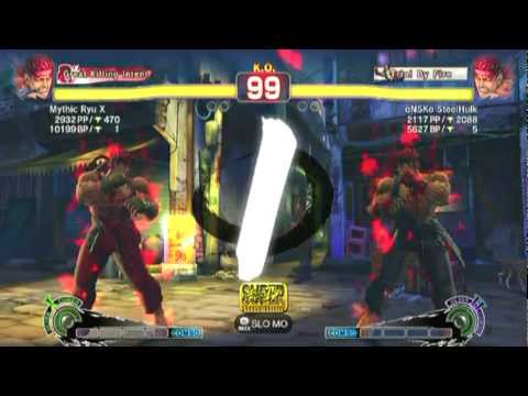 SSF4 AE: Mythic Ryu X(Evil Ryu) vs oNSKo SteelHulk(Evil Ryu) - HD 720p