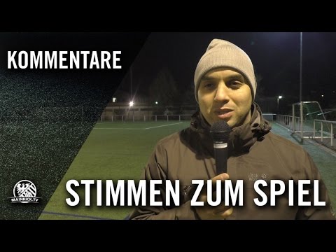 Die Stimmen zum Spiel (JSG Zeilsheim/Hofheim - SG Nassau Diedenbergen, U19 A-Junioren, Kreisliga A)