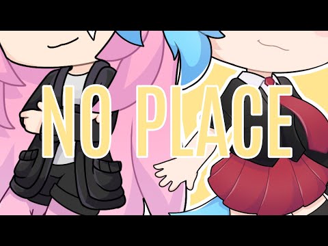 No place meme - flipaclip + Gachaclub + arte