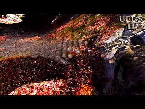 6,000,000 RPM FULLAUTO ARCHERS DEFEND MT OLYMPUS FROM 3,000,000 MONGOLIANS | UEBS 2