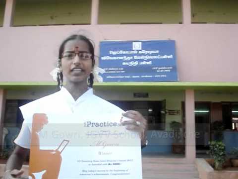 iPractice Scorer Contest  winner speech.wmv