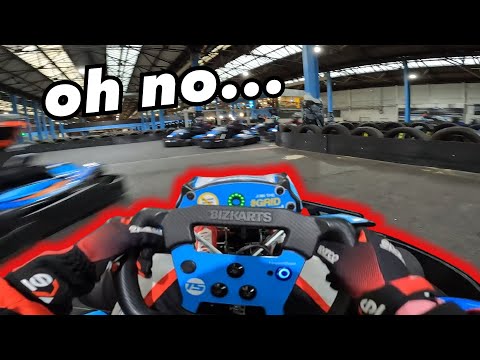 SURVIVING a CRAZY RACE at TeamSport Warrington