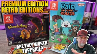EXTREMELY Limited Nintendo Switch RETRO Edition Games From Premium Edition! Are They Worth It?