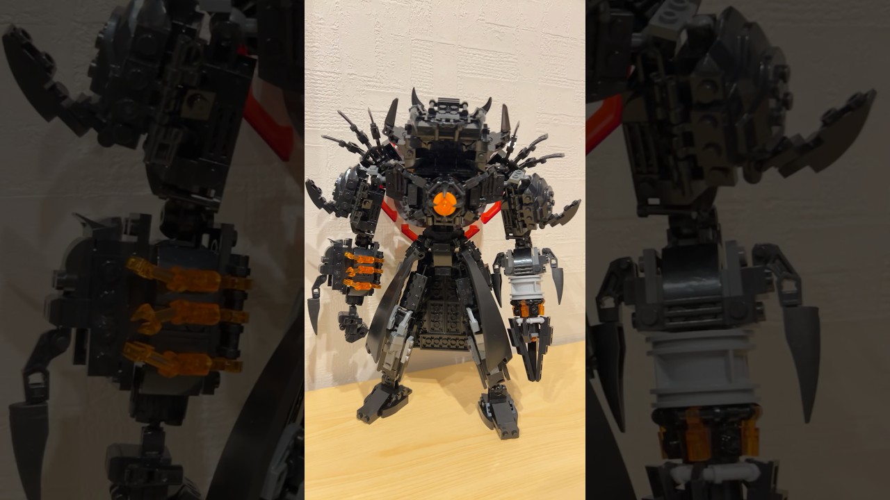 Lego watchman of doom#bringboomback #lego #skibiditoilet #スキビディトイレ #shorth