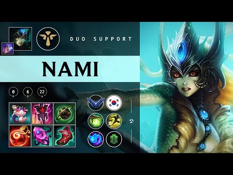 Nami Support vs Braum - KR Diamond Patch 25.24