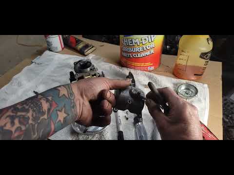 Ural: CVK 32 keihin deep cleaning