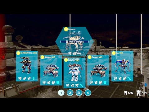 War Robots: Before the NERF | Dux, Raveger, SWORD & UE Blitz Gameplay