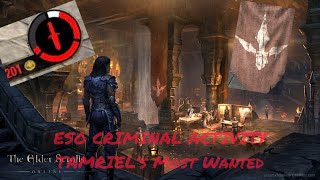 The Elder Scrolls Online: CRIMINAL ACTIVITY how to become Tamriel