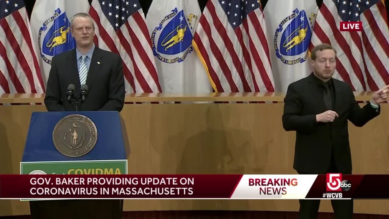 Gov. Baker extends school closures in Mass. through end of April