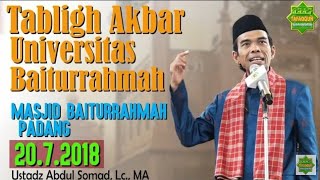 Download lagu Tabligh Akbar (Universitas Baiturrahmah Padang 20.9.2018) - Ustadz Abdul Somad, Lc., MA mp3