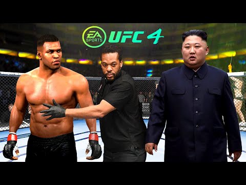 UFC 4 l Mike Tyson vs. Kim Jongun (EA SPORTS UFC 4) mma wwe