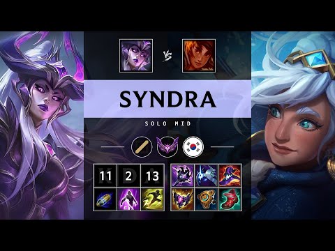 Syndra Mid vs Taliyah - KR Master Patch 25.19