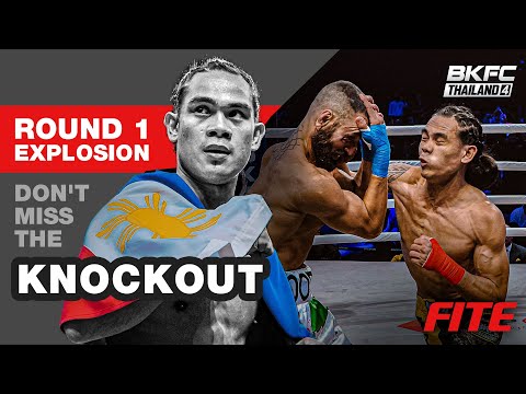 Round 1 KO Alert: Joemil Miado vs Poorya Mokhtari - Watch the full fight now!