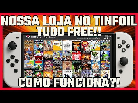 NOSSA LOJA FREE DO TINFOIL BTECH ESHOP PACK - COMO USAR E RESOLVER PROBLEMAS