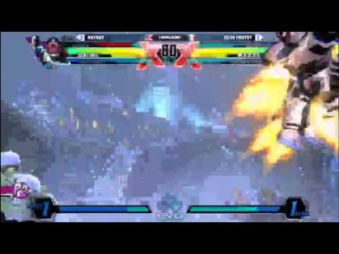 UMVC3 EVO 2015 Losers Semi Finals CTRL Ray Ray vs T3 TA Frutsy
