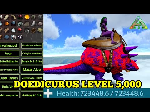 Ark mobile ||TAMING DOEDICURUS LEVEL 5,000