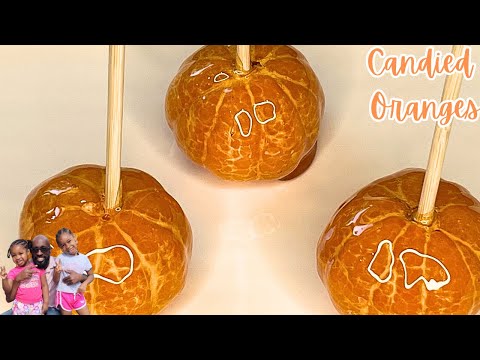How To Make Candied Oranges| Tanghulu Oranges