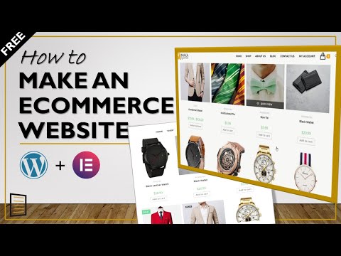 How to Make an eCommerce Website Using WordPress 2021 Elementor OceanWP