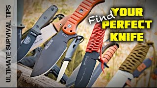 NEW! Top 10 Survival Knife Features (You Need) + Find Your Best Blade