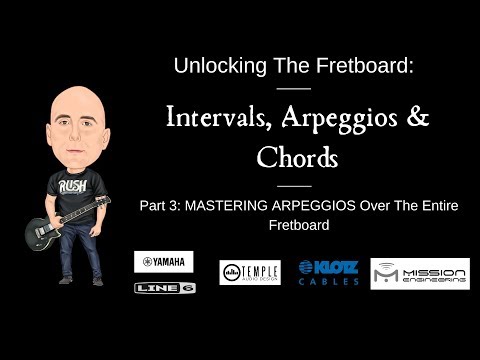 Unlocking The Fretboard - Pt. 3: MASTERING ARPEGGIOS Over The Entire Fretboard